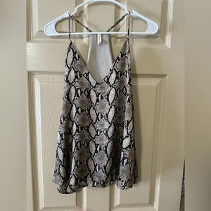 Snakeskin tank